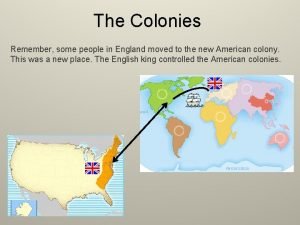 North middle and southern colonies