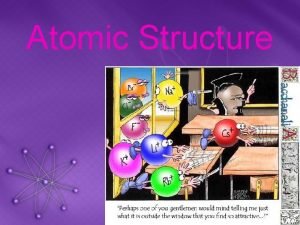 Atomic Structure What is an Atom The smallest