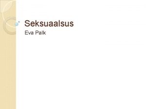 Seksuaalsuse trepp