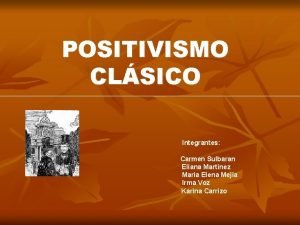 Estado teológico metafísico y positivo