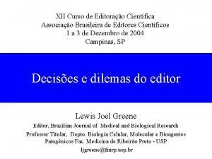 XII Curso de Editorao Cientfica Associao Brasileira de