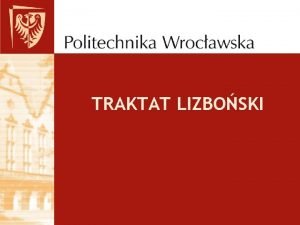 Traktat lizbonski