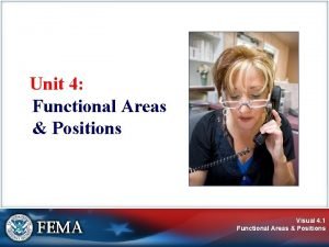 Unit 4 Functional Areas Positions Visual 4 1