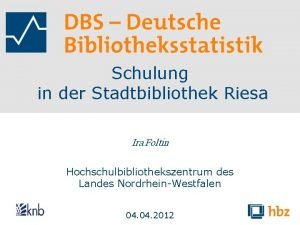 Stadtbibliothek riesa