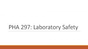 Lab safety facts