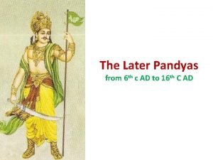 Later pandyas