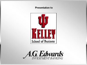 Investment banking products and services