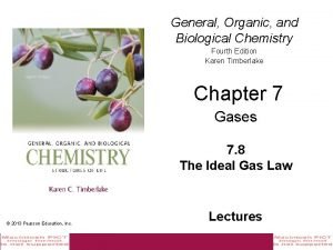 General Organic and Biological Chemistry Fourth Edition Karen