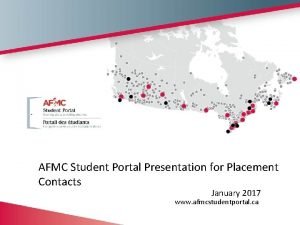 Afmc placement