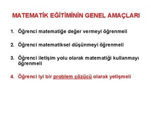 Polya yaklaşımı örnekleri