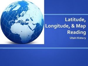 Utah longitude and latitude