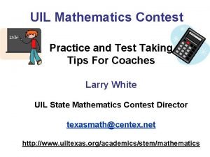 Uil calculator practice tests with answers