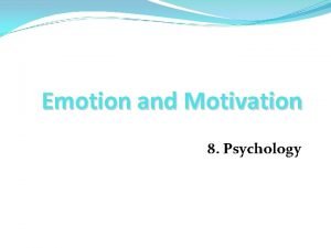 Psychology types of motivation Psychology types of motivation
