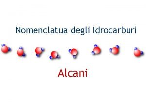 Formula di struttura alcani