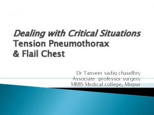 Whats a flail chest