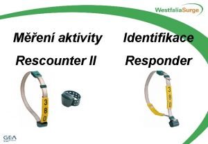 Men aktivity Identifikace Rescounter II Responder 2272021 1