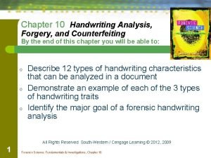 Literary forgery forensics