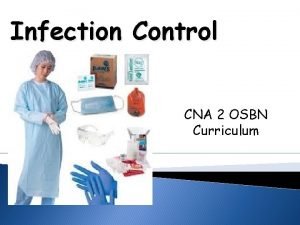 Cna infection control