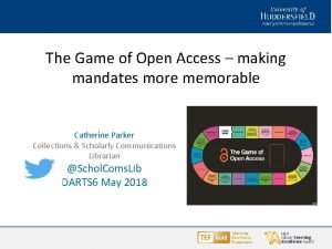 The Game of Open Access making mandates more
