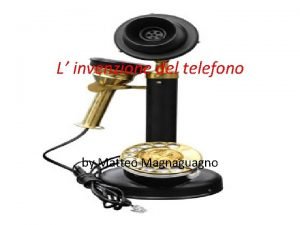 Telefono invenzione