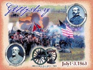 Battle of gettysburg day 3 map