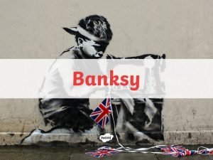 Banksy skeleton rower