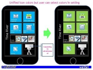 Unified icon colors but user can select colors