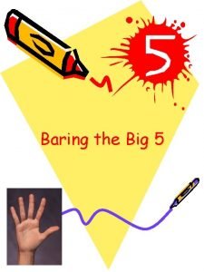 The big 5 in reading