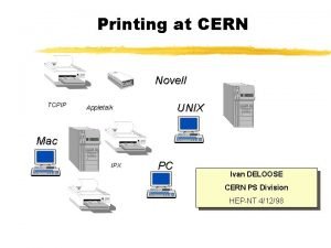 Cern printer