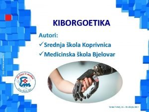 http www emedica hr KIBORGOETIKA Terme Tuhelj 16