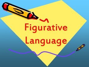 Figurative Language Literal vs Figurative Language Literal Language