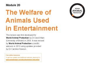 Use of it in entertainment