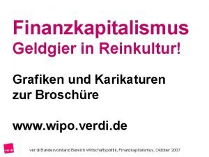 Finanzkapitalismus Geldgier in Reinkultur Grafiken und Karikaturen zur