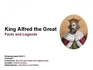 King alfred the great facts