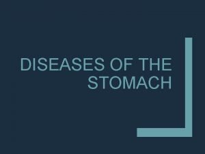 Dehydration gastritis