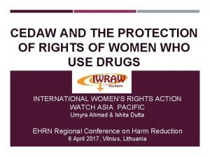 Cedaw article