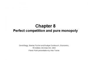 Characteristics of pure competition