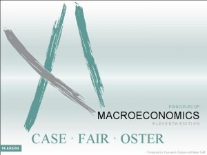 Principles of macroeconomics case fair oster
