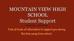 Student vue scps