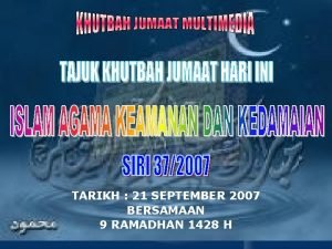 28 september 2007 hari apa