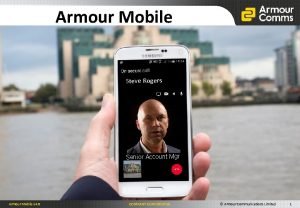 Armour Mobile Steve Rogers Senior Account Mgr Armour