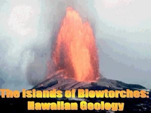 How was hawaii formed