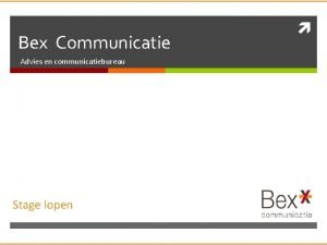 Bex communicatie