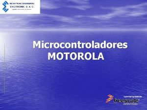 Microcontroladores motorola