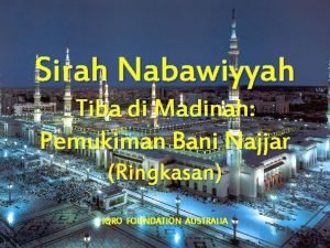Bani najjar adalah