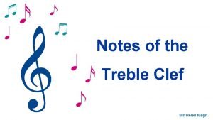 A note treble clef