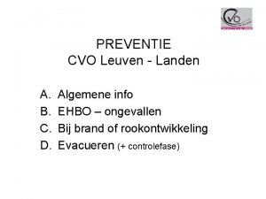 Cvo leuven