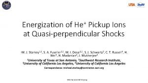 He Energization of Pickup Ions at Quasiperpendicular Shocks