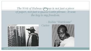 Writ of habeas corpus definition Writ of habeas corpus definition