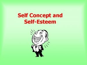 Self concept vs self esteem Self concept vs self esteem